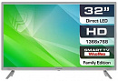 Телевизор LED Prestigio 32" PTV32SS06ZCISML Top WR серебристый HD 50Hz DVB-T DVB-T2 DVB-C DVB-S2 WiFi Smart TV (RUS)