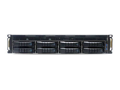 Серверная платформа AIC SB203-UR, 2U, 8xSATA/SAS HS 3,5/2,5" universal bay, 2* 2.5" 15mm HS bay, 4x2,5" int. bay 9mm, Ursa (2xs3647 up to 205W, 24xDDR4