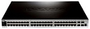 Коммутатор D-LINK DGS-3620-52P/A1AEI, 48-ports PoE 10/100/1000Base-T L3 Stackable Management Switch with 4-ports SFP+