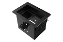 [WRTS-06BOX-B] Прямоугольный металлический корпус Wize Pro [WRTS-06BOX-B] для модульной системы врезного лючка в стол с убирающейся крышкой для устано