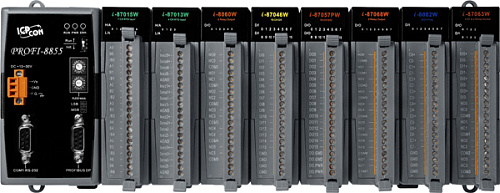 Корзина расширения PROFIBUS с 8 слотами