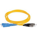 Rexant (50-2857-3) Патч-корд оптический (SM), 9/125 (OS2), SC/UPC-FC/UPC, (Duplex), 3мм, LSZH, 15м