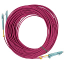 Кабель оптический Hyperline FC-D2-504-LC/PR-LC/PR-H-25M-LSZH-MG Патч-корд волоконно-оптический (шнур) MM 50/125, OM4, LC-LC, duplex, 10G/40G, LSZH, 25