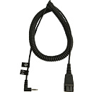 Шнур Jabra Cord 2m coiled w 2,5mm plug (PN: 8800-01-46)