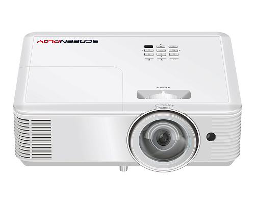 Проектор ScreenPlay INFOCUS [SP224ST] DLP, XGA, 3800 lm, 30 000:1, 0.62:1, 2xHDMI 1.4, VGA in/out, S-Video, 3.5mm in/out, USB-A, RS-232, лампа 15 000ч