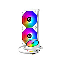 Кулер с водяным охлаждением ID-Cooling ZOOMFLOW 240 XT SNOW, 120мм, Ret