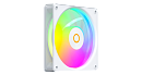 Вентилятор для корпуса Ocypus Gamma F12 Elite WH ARGB, 120x120x25mm, 4-PIN PWM, 600-1800 RPM, 26 DBA MAX, HYDRO BEARING