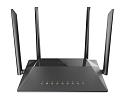 D-Link DIR-842/RU/R1A, Wireless AC1200 Dual-Band Router with 1 10/100/1000Base-T WAN port and 4 10/100/1000Base-T LAN ports.802.11b/g/n compatible, 80