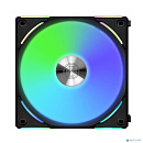 Lian Li G99.14ALV21B.R0 Вентилятор UNI FAN AL140 V2 Black /UF-AL140V2-1B/ 140х140х28мм (PWM, ARGB, 250-1600 об/мин, 26.8dBa)