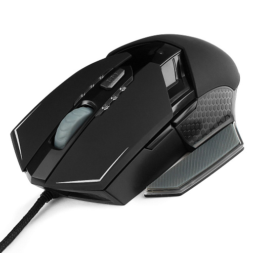 Гарнизон Мышь игровая GM-750G, "Альтаир 2", код "Survarium", USB, чип Х3, черн., софт тач, 2400 DPI