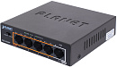 Коммутатор Planet коммутатор/ 4-Port 10/100Mbps 802.3af/at POE + 1-Port 10/100MBPS Desktop Switch (60W POE Budget, External Power Supply)