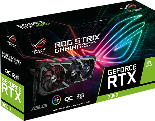 Видеокарта/ ROG-STRIX-RTX3060-O12G-V2-GAMING