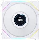 Вентилятор для корпуса Lian Li UNI FAN TL LCD 120, ARGB, PWM, 120mm, 1900RPM, 1pcs, NO controller, 28mm thickness, White 12TLLCD1W