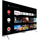 43" Телевизор HAIER Smart TV S3, QLED, 4K Ultra HD, серебристый, СМАРТ ТВ, Android [DH1U8XD04RU]