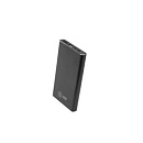 Мобильный аккумулятор Cactus CS-PBFSJT-10000 Li-Pol 10000mAh 2.1A+2.1A черный 2xUSB материал алюминий