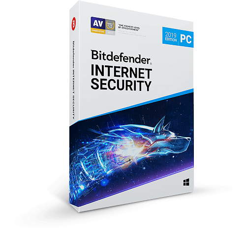 Bitdefender Internet Security 2020, 1 год, 3 ПК