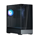 Корпус ZALMAN P40 Prism, ATX, BLACK, WINDOW, 2x3.5", 3x2.5", 1xUSB TYPE-C, 2xUSB3.0, REAR 1x120mm ARGB