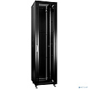 Cabeus SH-05C-47U60/100-BK Шкаф монтажный телекоммуникационный 19" напольный для распределительного и серверного оборудования 47U 600x1000x2277mm пере