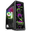 Gamemax RockStar 1 ATX case, black, w/o PSU, w/1xUSB3.0+1xUSB2.0, w/1x12cm ARGB GMX-12-CBB rear fan