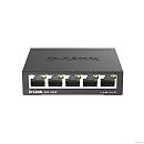 D-Link DGS-1005D/R1A Неуправляемый коммутатор с 5 портами 10/100/1000Base-T