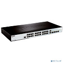 D-Link DES-3200-28_RFB/A1 Восстановленный в производственных условиях управляемый L2 коммутатор с 24 портами 10/100Base-TX, 2 портами 100/1000Base-X S