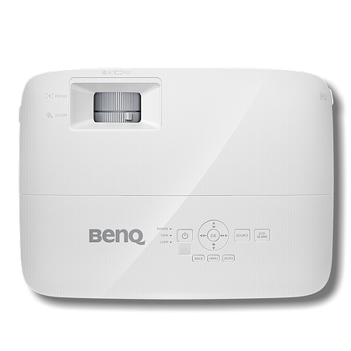 BenQ Projector MW550 DLP, 1280х800 WXGA 3600AL, 20000:1, 16:10, TR 1,55-1,7, 3D, 2Wx1, VGA, D-Sub, HDMI,WHITE, 3.45 kg