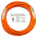 Cabeus FOP-62-LC-LC-25m Шнур оптический duplex LC-LC 62,5/125 mm 25м LSZH, оранжевый