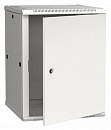 Шкаф коммутационный ITK Linea W (LWR3-15U66-MF) настенный 15U 600x600мм пер.дв.металл 90кг серый 500мм 200град. 770мм IP20 IK10 сталь