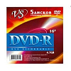 диски vs dvd-r 4.7gb, 16x (конверт 5шт.)