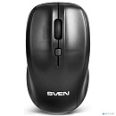 Беспроводная мышь Sven RX-305 Wireless чёрная (3+1кл. 800-1600DPI)