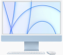 Apple 24-inch iMac (2021): Retina 4.5K, Apple M1 chip with 8-core CPU & 8core GPU, 8GB, 512GB SSD, 2xTbt/USB 4, 2xUSB-3, 1Gb Ethernet, Kbd w.Touch ID,