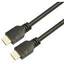 Кабель аудио-видео LAZSO WH-111 HDMI (m)/HDMI (m) 15м. Позолоченные контакты черный (WH-111(15M))