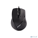 Мышь A4TECH Padless N-600X-1, черный, технология V-Track, работает на любой поверхности, 1600DPI [607631]