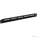 Exegate EX281084RUS Патч-панель телефонная 19", 1U 25 port ExeGate разъём RJ-12 6P4C, RoHS, цвет черный
