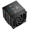 DEEPCOOL AK620 DIGITAL PRO LGA20XX/1700/1200/115X/AM5/AM4 (8шт/кор, TDP 260W, PWM, DUAL Fan 120mm, 6 тепл. трубок, ARGB, черный) RET