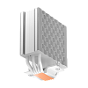 Кулер для процессора/ PCCooler RZ500 WH (250W, 4-pin PWM, 155mm, Al/Cu, 5x6mm, 1x120mm, 86.73CFM, 32dBA, 2200RPM, S: 1851/1700/1200/115X, AM5/AM4,