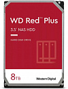 Жесткий диск WD SATA-III 8Tb WD80EFZZ Red Plus (5640rpm) 128Mb 3.5"