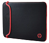 Сумка HP Case Chroma Reversible Sleeve black/red (for all hpcpq 10-15.6" Notebooks) cons