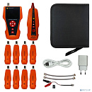 Тестер кабельный Lanmaster LAN-PRO-L/TPK-POE-8R для кабельного тестера (упак:1шт) оранжевый