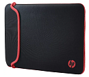 Сумка HP Case Chroma Reversible Sleeve black/red (for all hpcpq 10-15.6" Notebooks) cons