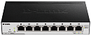 Коммутатор D-Link Настраиваемый L2 PoE-коммутатор, 8х1000Base-T (4х1000Base-T PoE), PoE-бюджет 80 Вт