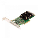 Broadcom 05-50077-02 MegaRAID SAS 9500-16i SGL (05-50077-02) PCIe v4 x8 LP, Tri-Mode SAS/SATA/NVMe 12G HBA, 16port(2*int SFF8654), 3816 IOC, RTL {5} (