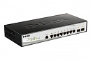 Коммутатор D-Link DGS-1210-10/ME/B 8x1Гбит/с 2SFP управляемый