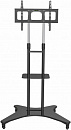 Стойка для телевизора Cactus CS-ST31 черный 37"-75" макс.81.6кг напольный мобильный