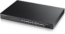 Коммутатор Zyxel Networks Smart PoE+ Zyxel GS1900-24HP, rack 19", 24xGE PoE+, 2xSFP, бюджет PoE 170 Вт