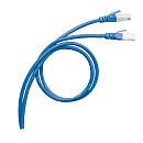 Legrand 51755 П-корд SF/UTP кат6 PVC 5м син.
