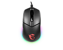 Мышь проводная Gaming Mouse MSI Clutch GM11, Wired, DPI 5000, symmetrical design, RGB lighting, Black (незначительное повреждение коробки)