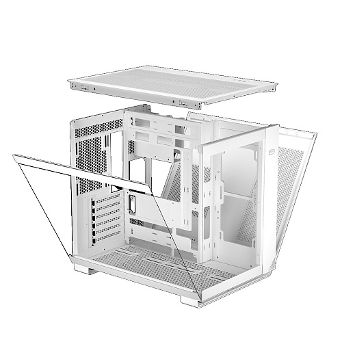 Корпус для компьютера PCCOOLER ATX C3T500 WH