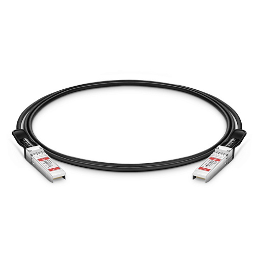Твинаксиальный медный кабель/ 1m (3ft) FS for Mellanox MCP2M00-A001 Compatible 25G SFP28 Passive Direct Attach Copper Twinax Cable