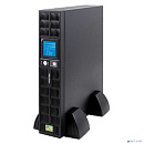CyberPower PR1500ELCDRT2U ИБП {Line-Interactive, 1500VA/1350W, USB/RJ11/45 (8 IEC), 12В/7 Ач х 4}